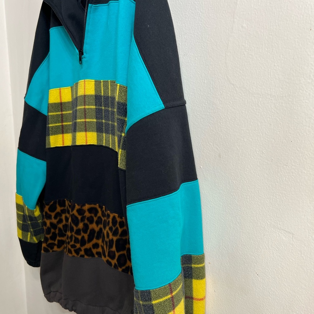Balenciaga patchwork fleece Top - Picture 4 of 11